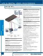 Предварительный просмотр 20 страницы Crestron TPS-GA-TPI Specifications