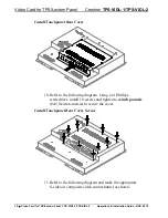 Предварительный просмотр 14 страницы Crestron TPS-VIDL-1 Operations & Installation Manual