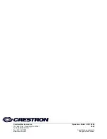 Preview for 16 page of Crestron TPS-XDS Operation Manual