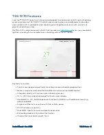 Предварительный просмотр 15 страницы Crestron TSS-1070 Product Manual