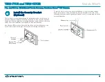 Предварительный просмотр 3 страницы Crestron TSW-1070R Series Quick Start Manual