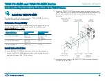 Предварительный просмотр 2 страницы Crestron TSW-70-RMB Series Quick Start Manual