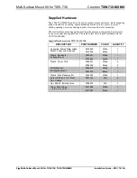 Preview for 4 page of Crestron TSW-730-MSMK Installation Manual