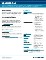 Preview for 2 page of Crestron UC-MMX30-T-L-I Quick Start Manual