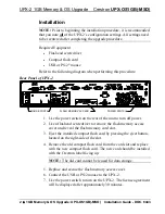 Preview for 4 page of Crestron UPX-2 Installation Manual