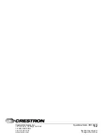 Preview for 8 page of Crestron WMK-3200 Installation Manual