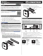 Предварительный просмотр 1 страницы Crestron ZUMNET-GATEWAY Installation Manual