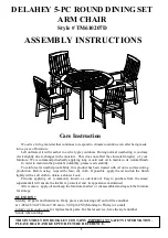 Предварительный просмотр 4 страницы Crestwood DELAHEY TM610207D Assembly Instructions Manual