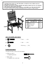 Предварительный просмотр 5 страницы Crestwood DELAHEY TM610207D Assembly Instructions Manual