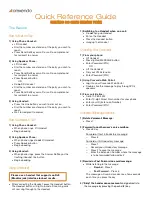 Preview for 1 page of Crexendo 300 SERIES Quick Reference Manual