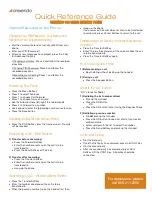 Preview for 2 page of Crexendo 300 SERIES Quick Reference Manual