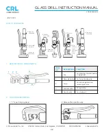 Предварительный просмотр 8 страницы CRH CRL CBLHCT1 Instruction Manual