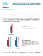 Preview for 12 page of CRH CRL GLASS-CHECK PRO GC3001 Operating Manual