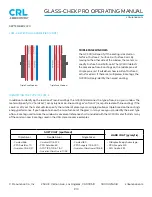 Preview for 13 page of CRH CRL GLASS-CHECK PRO GC3001 Operating Manual