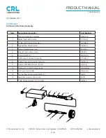 Предварительный просмотр 26 страницы CRH CRL SS96 Product Manual