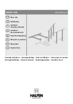 Предварительный просмотр 1 страницы CRH HALFEN HDB Assembly Instructions Manual