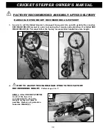 Preview for 13 page of Cricket CST17 Owner'S Manual