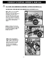 Preview for 14 page of Cricket CST17 Owner'S Manual