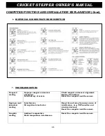 Preview for 45 page of Cricket CST17 Owner'S Manual