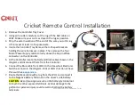 Предварительный просмотр 6 страницы Cricket ESV Installation Instructions And Wiring Diagram