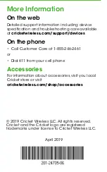 Preview for 10 page of Cricket Turbo Hotspot Quick Start Manual