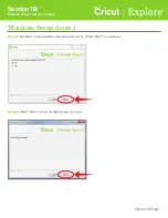 Предварительный просмотр 17 страницы Cricut Explore User Manual