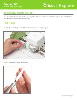 Предварительный просмотр 20 страницы Cricut Explore User Manual