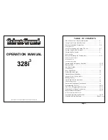 Crime Guard 328i 3 Operation Manual предпросмотр