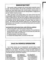 Preview for 17 page of Crime Guard 745i3 Operation Manual