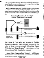 Preview for 52 page of Crime Guard 745i3 Operation Manual