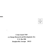 Preview for 86 page of Crime Guard 745i3 Operation Manual