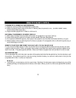 Preview for 5 page of CrimeStopper Cool Start RS-1300DP Operating Instructions Manual