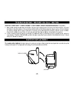 Preview for 15 page of CrimeStopper Cool Start RS-1300DP Operating Instructions Manual