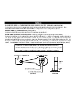 Предварительный просмотр 5 страницы CrimeStopper CS-2001.FC.II Installation & Operating Instructions Manual