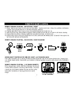 Preview for 9 page of CrimeStopper CS-2016DPII-FM Informer II Operating Instructions Manual