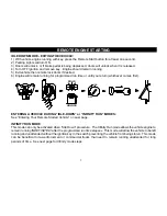 Предварительный просмотр 8 страницы CrimeStopper EZ-777 Operating Instructions Manual