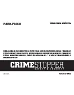 CrimeStopper PARK-PMCU Installation Manual preview