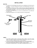 Предварительный просмотр 2 страницы CrimeStopper SV-5400.IR Installation Instructions