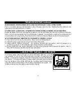 Предварительный просмотр 19 страницы CrimeStopper The Informer II CS-2016DP-FM Operation Instructions Manual