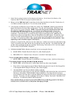 CrimeStopper Traknet TN-4005 Installation Manual preview