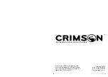 Предварительный просмотр 8 страницы Crimson A37F Instruction Manual