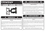 Предварительный просмотр 1 страницы Crimson AU42 Instruction Manual