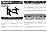 Crimson AU65WP20 User Manual preview