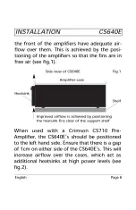 Предварительный просмотр 6 страницы Crimson CS640E Instruction Manual