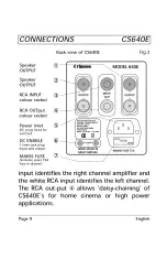 Предварительный просмотр 9 страницы Crimson CS640E Instruction Manual