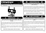 Crimson DS55 Instruction Manual preview