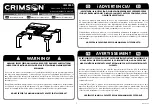 Предварительный просмотр 1 страницы Crimson JRWX450 Instruction Manual