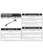 Предварительный просмотр 1 страницы Crimson JSK2F-55 Instruction Manual