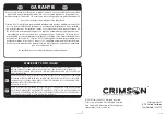 Предварительный просмотр 7 страницы Crimson P32F Instruction Manual