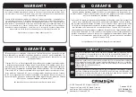 Preview for 8 page of Crimson TU65 Instruction Manual